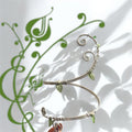 Whimsical Silver Vine Arm Cuff
