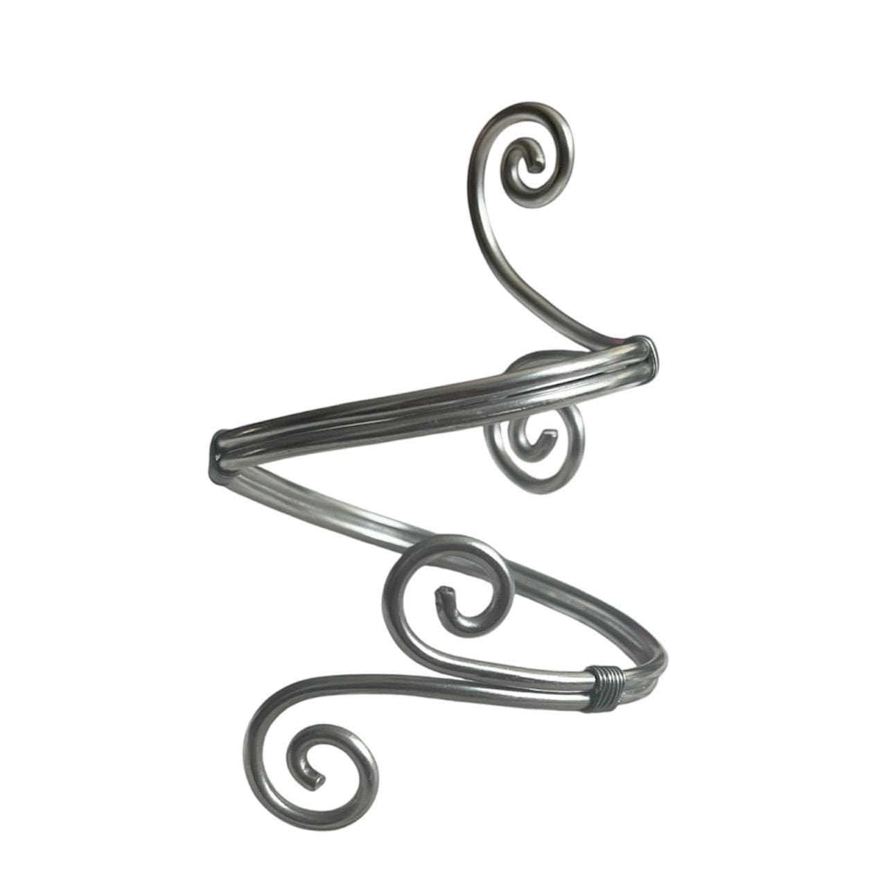 Whimsical Silver Forerm Cuff/ Bangle
