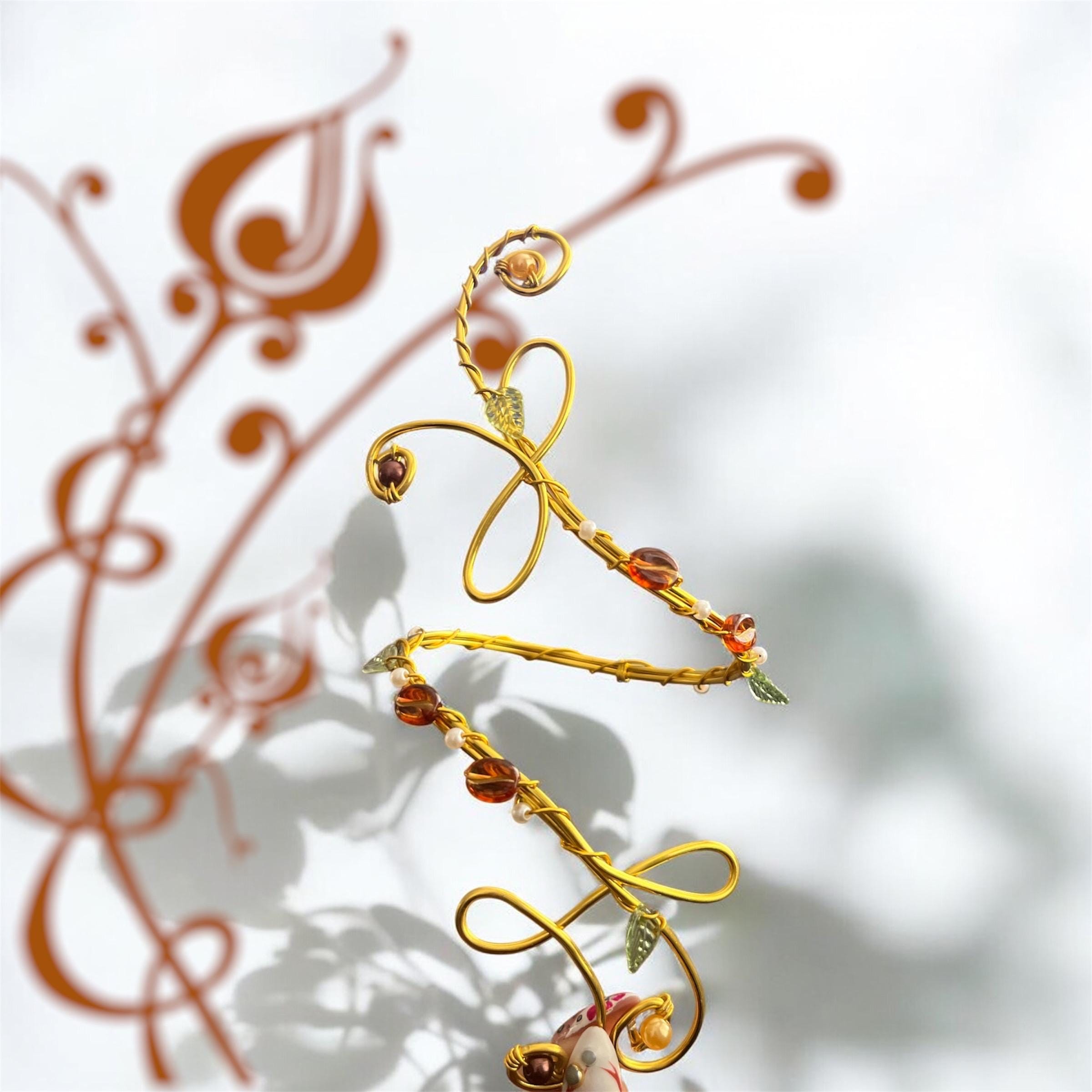 Whimsical Gold/ Silver Custom Arm Cuff